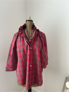 KMJ red plaid Southern Lover